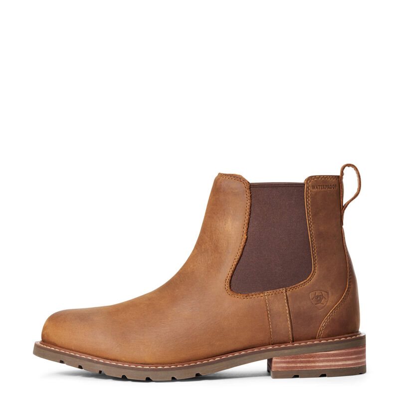 Ariat English: Wexford Waterproof Botines Hombre - Marrones (PHNSI8751)